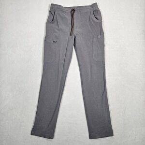 Figs Women's Yola Skinny Scrub Pants 2.0 Gray Size Small Medical Healthcare